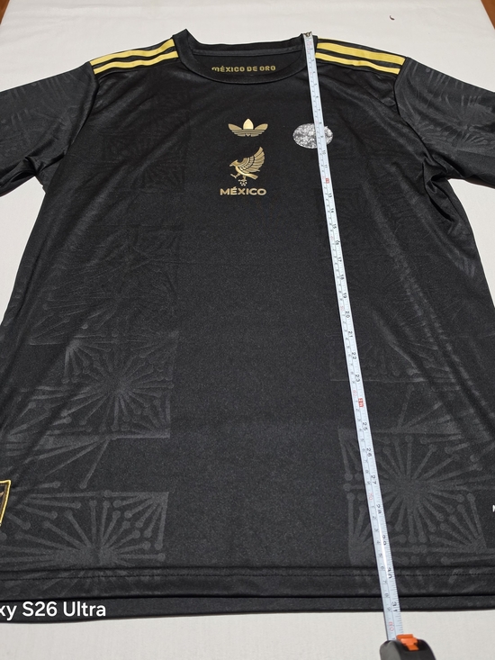 adidas Other - adidas Mexico Black and Gold Soccer Jersey